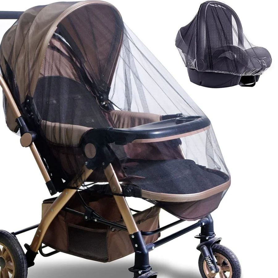 Universal stroller cover mosquito net for baby sleep at ease