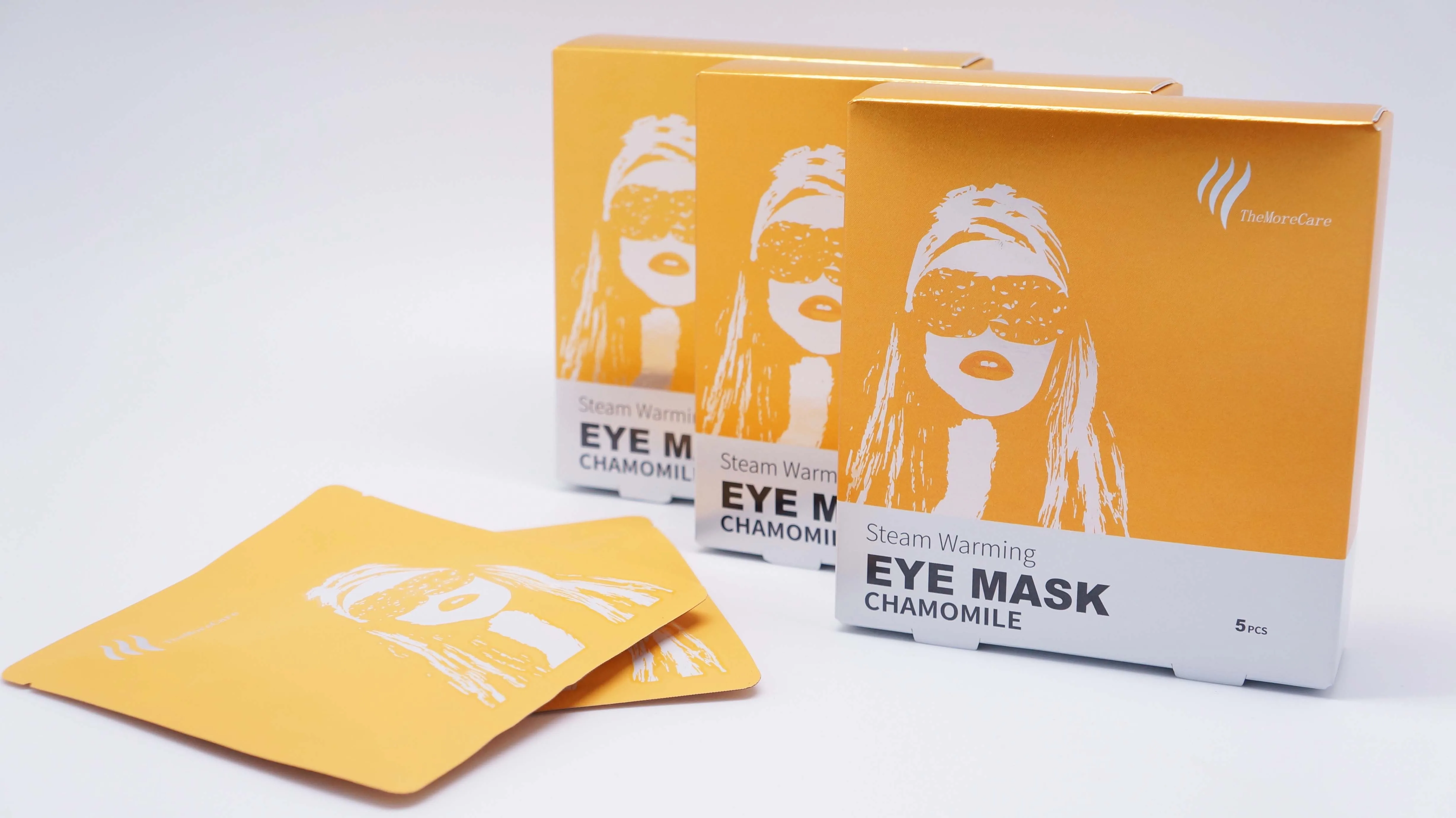 
Hot Sell Customize Steam Eye Mask Heating Pad Pain Relieving Pad Dry Eyes Dark Circles and Puffiness Tired Eyes 