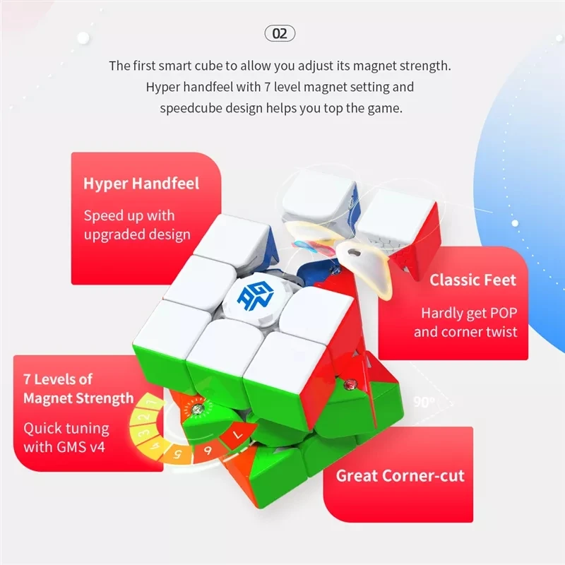 GAN 356 I3 3x3x3 Intelligence Smart Cube Magnetic Puzzle Speed Magic Cubes GAN356 I3