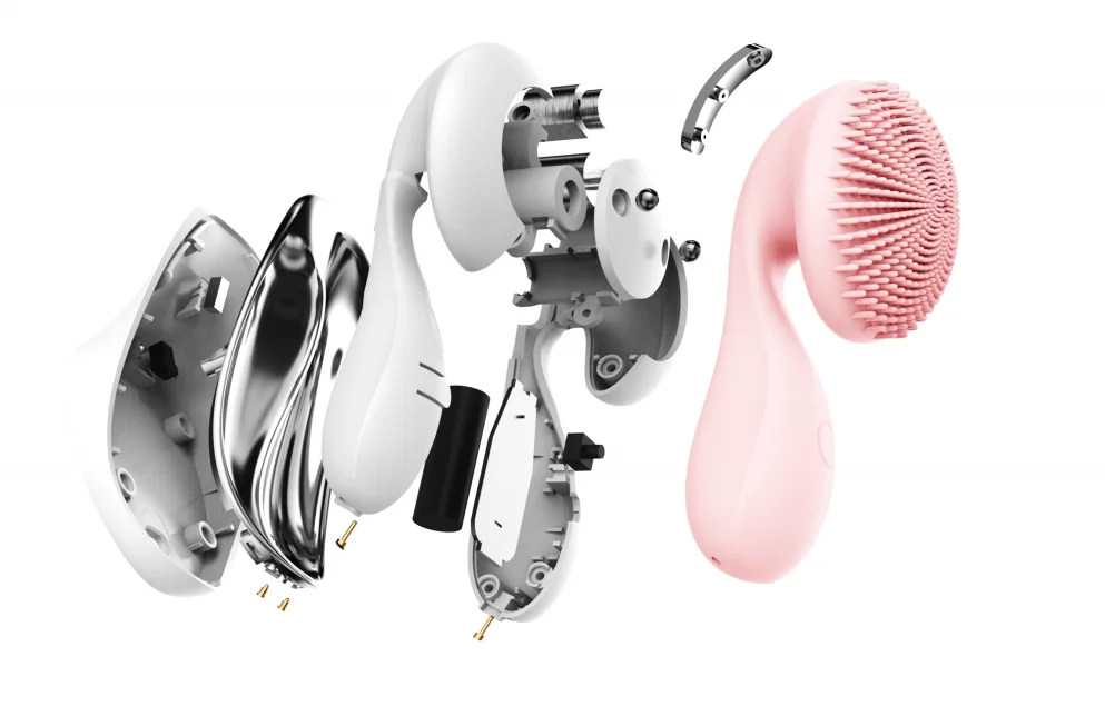 silicone cleansing brush for face multi-functional beauty equipment sonic facial cleansing brush