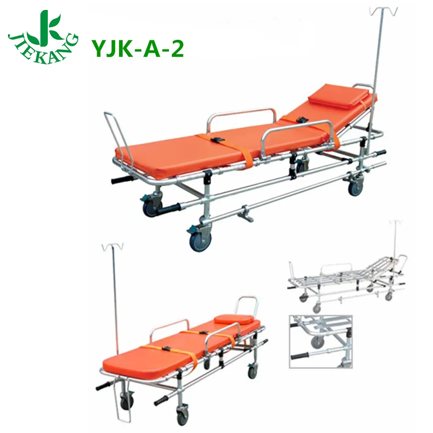 Emergency medical stretcher Custom factory price orange folding ambulance stretcher for sale