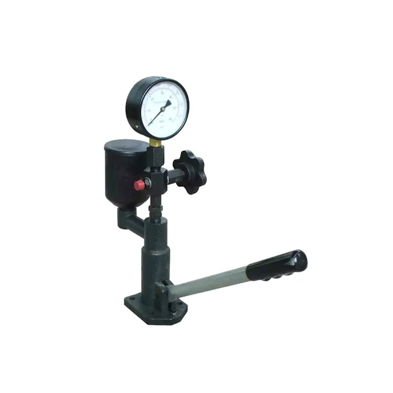 Injector nozzle hand pressure tester tool. Euro 2 injector pressure debugging