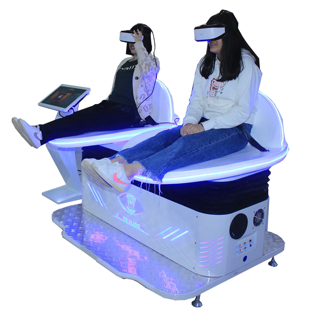  5d проектор кинотеатр двойной 5D VR симулятор горки оборудование для тематического парка на