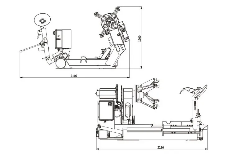 best price automatic truck tire changer for sale with CE