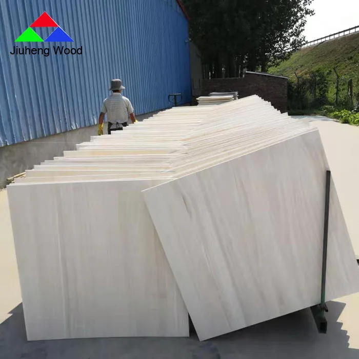 JiuHeng хорошее качество напрямую с фабрики павловния края склеенные панели