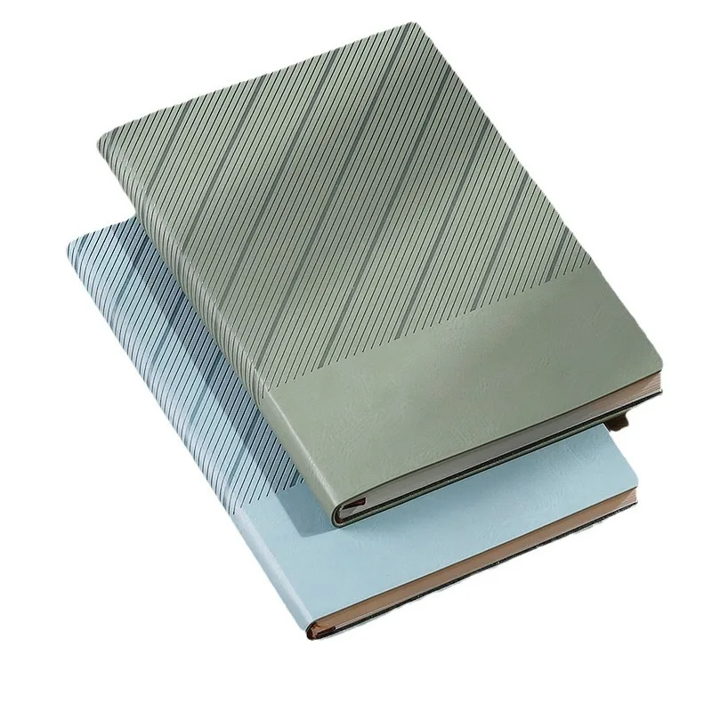 Customizable A5 Thick Minimalist Notebook for Business and Office featuring Thermal and Sewing Binding
