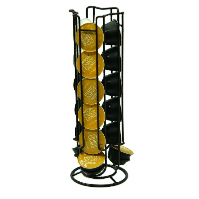 Подставка для капсул для кофе 24/32/40/48 хром DOLCE GUSTO/NESPRESSO/TASSIMO