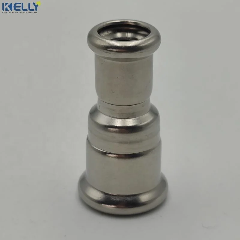 Нержавеющая сталь 304/316L DVGW M-профиль пресс Сантехнический фитинг крышка трубы