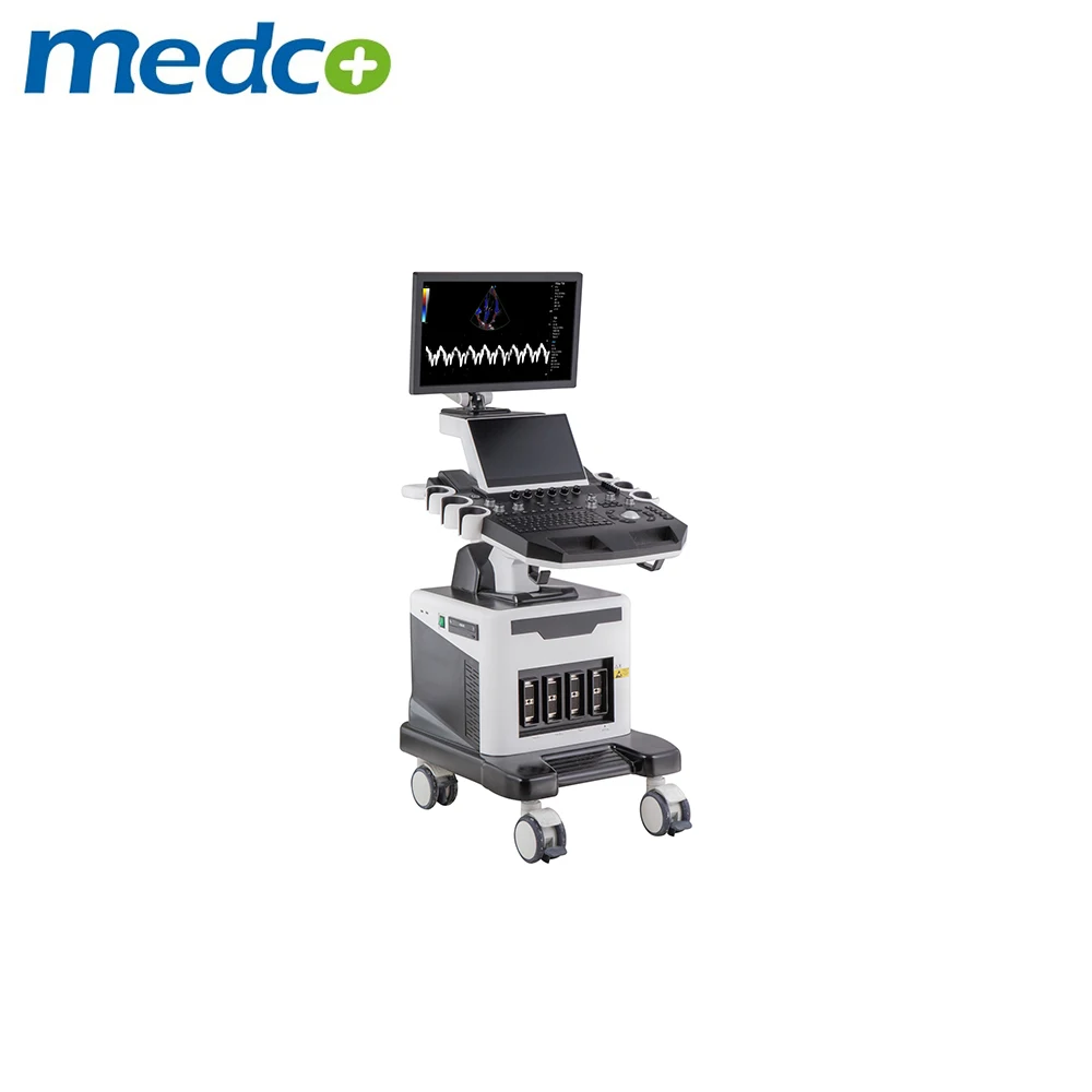 4D Doppler Ultrasound Scanner Ultrasound Machine with Pw Cw