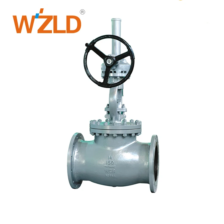 WZLD High Pressure ASME B16.10 Marine Angle Cast Steel Globe Valve Dn65 For Sea Water