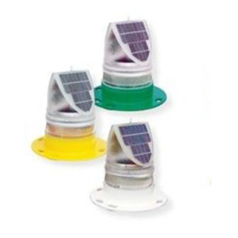 Led Navigation Light With Strong Corrosion Resistance Solar Powered Marine Lanterns
