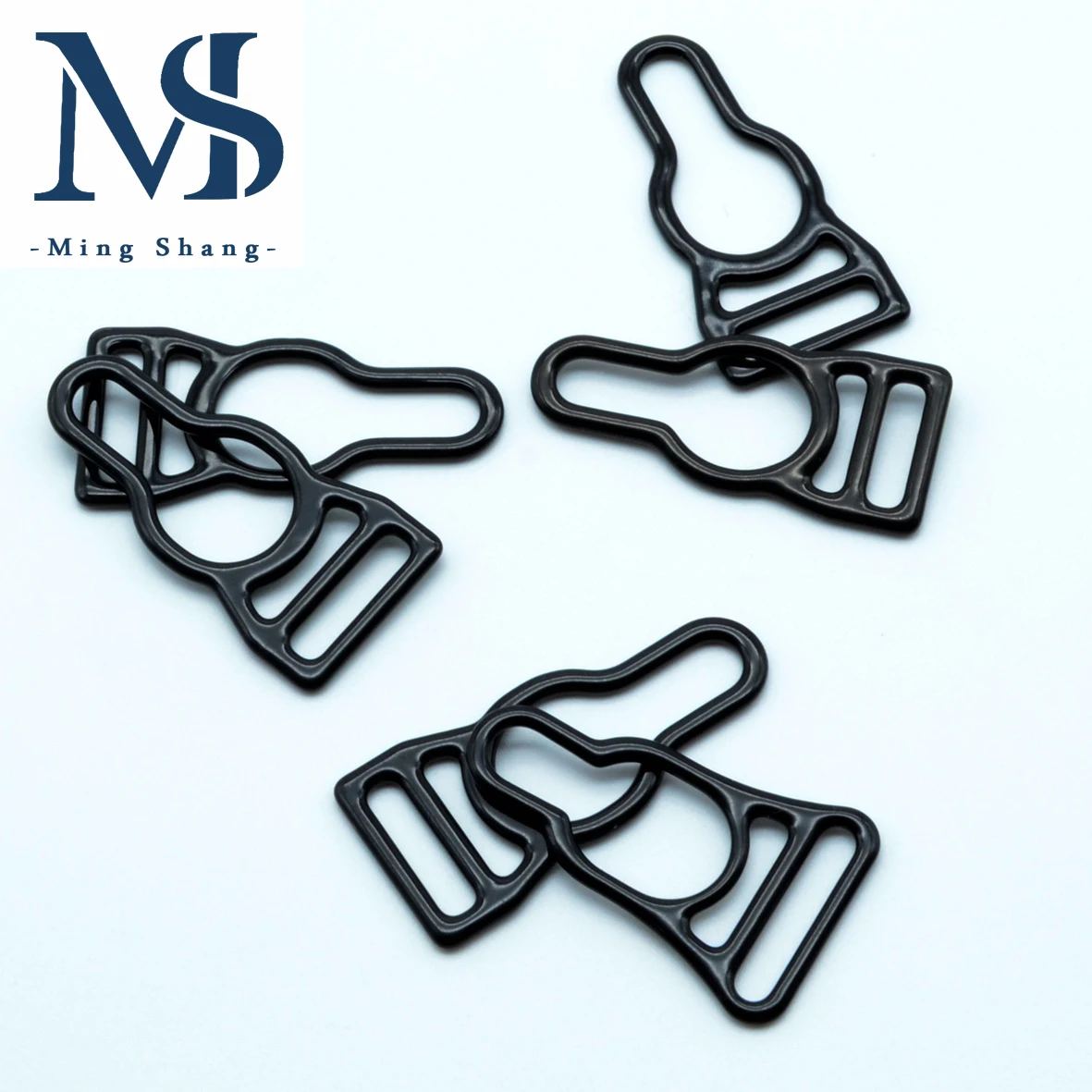 High Quality Nickel Plated Metal Suspender Clip Garter Belt Clip Customized Bra Intimates Accessories FOR Lingerie
