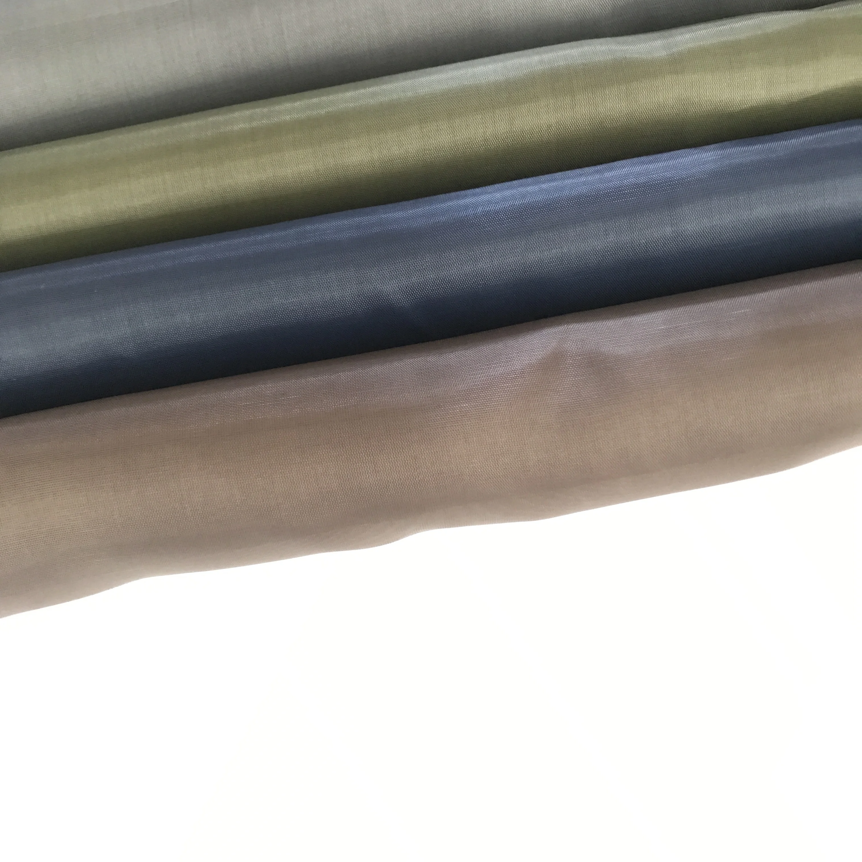 Wholesale 170T polyester taffeta lining fabrics interlining fabric black color 6kg