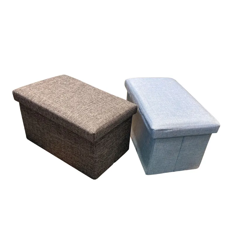 
Storage stool Rectangular storage stool can be used as a multifunctional small sofa for adult household, and the shoe stool stor 