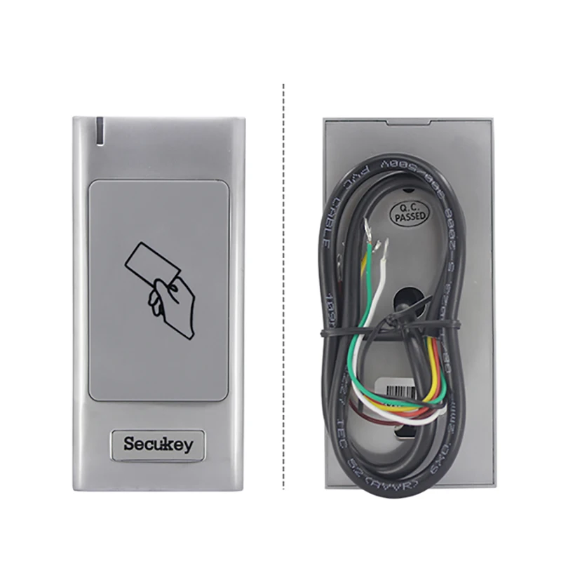 Secukey RFID Simple Standalone S6-EM 125Khz EM Card Metal Shell Access Control Card Reader