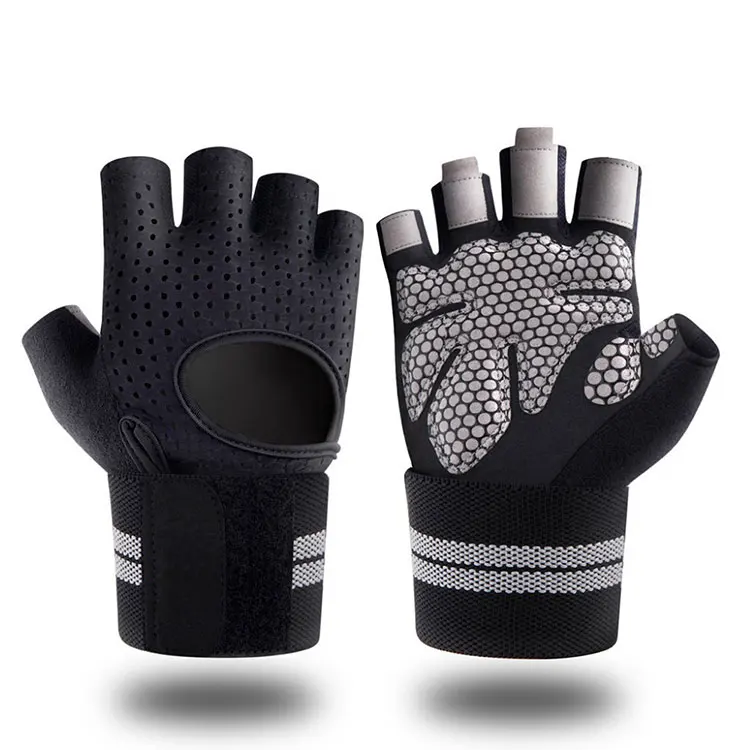  Gym Fitness Weight Lifting Gloves with Wrist
