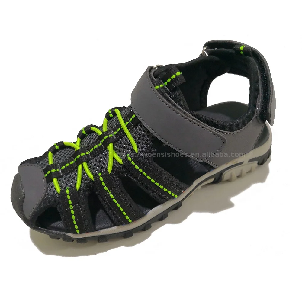 new stylish custom low price closed toe summer kids sports sandals and shoes boys