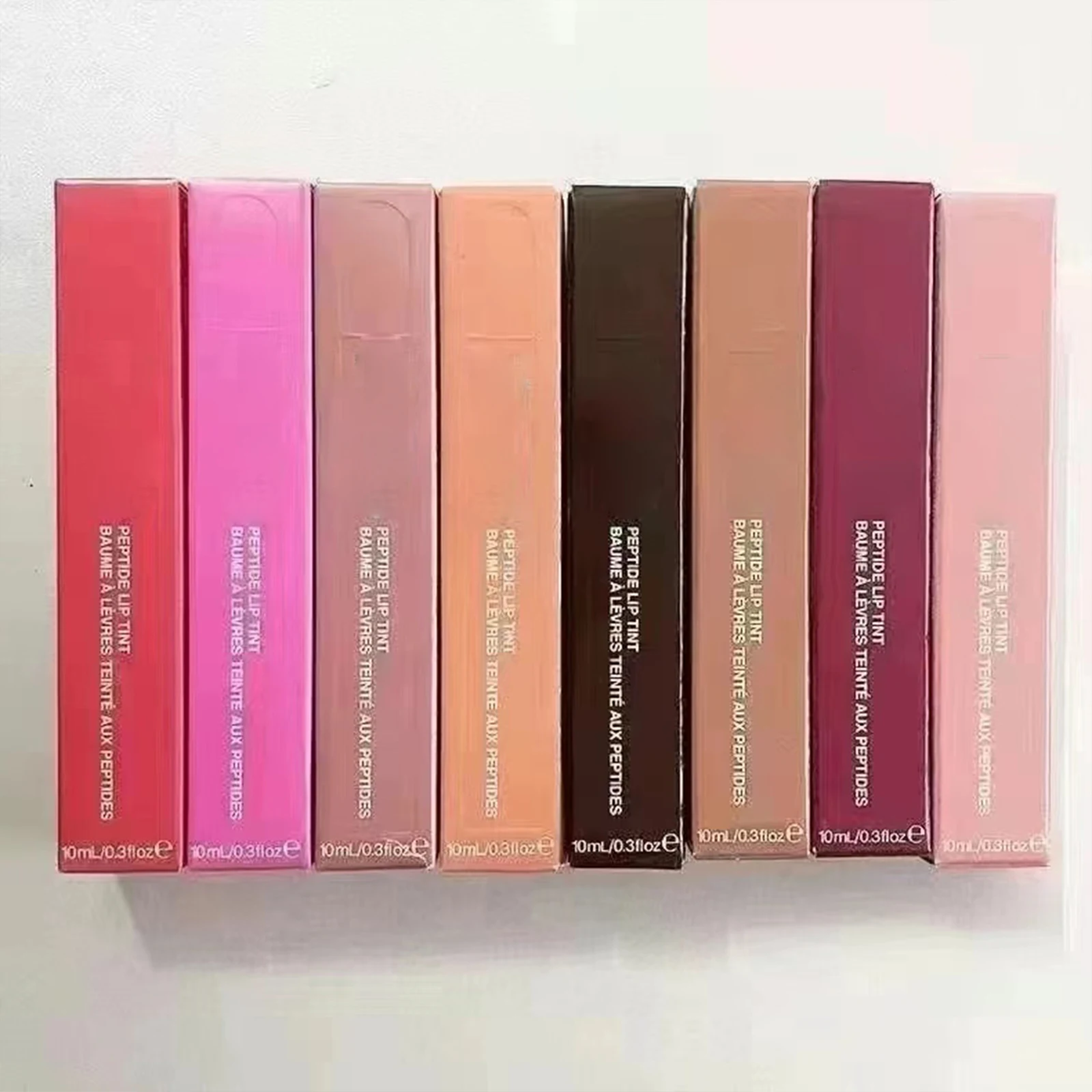 High Quality Peptide Lip Gloss Makeup Lip Gloss Long Lasting Shinny Hydrating Plump Lip Balm Gloss