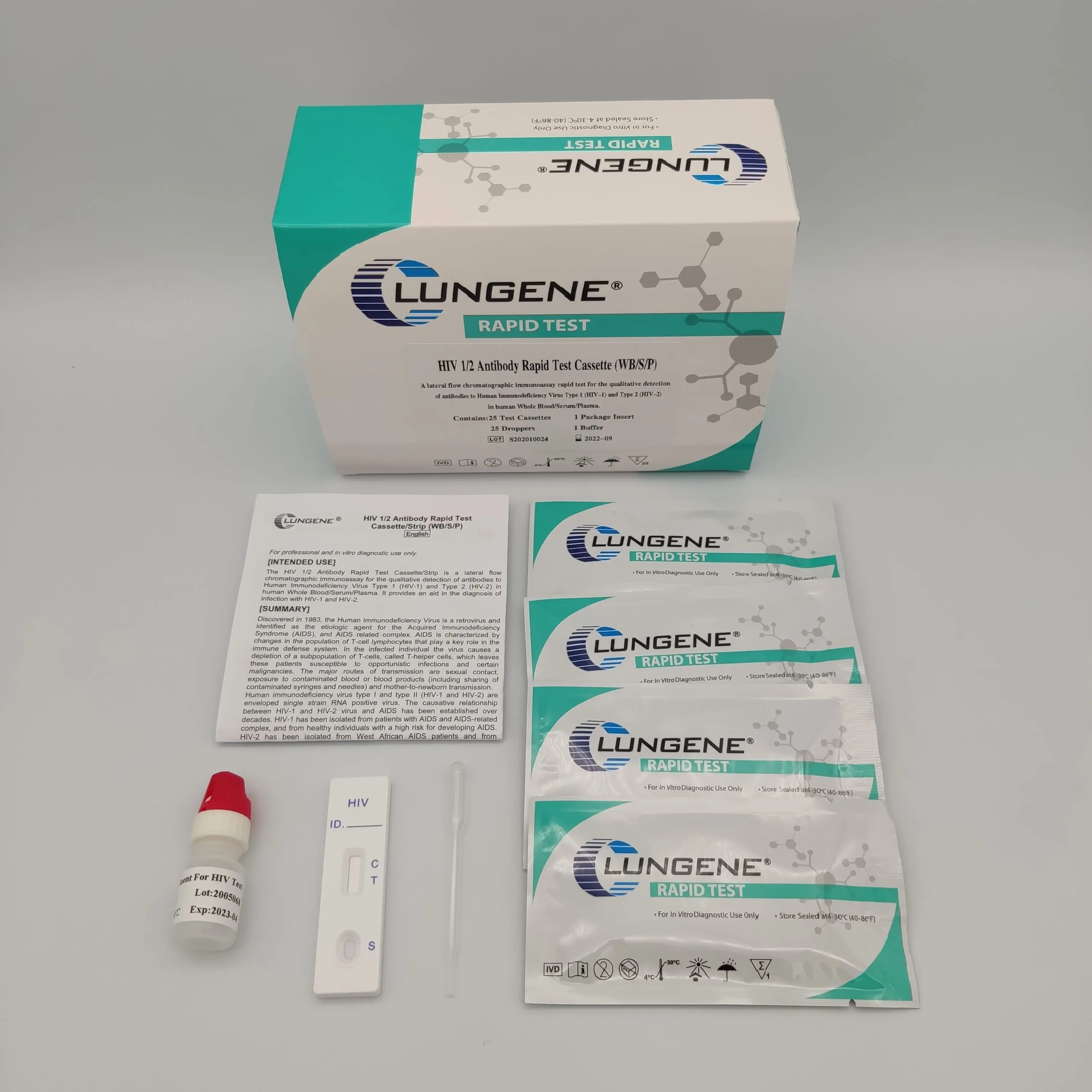 Diagnostic Kit for Antigen Antibody to Human Immunodeficiency HIV Ag Ab Test Kit Cheap Price