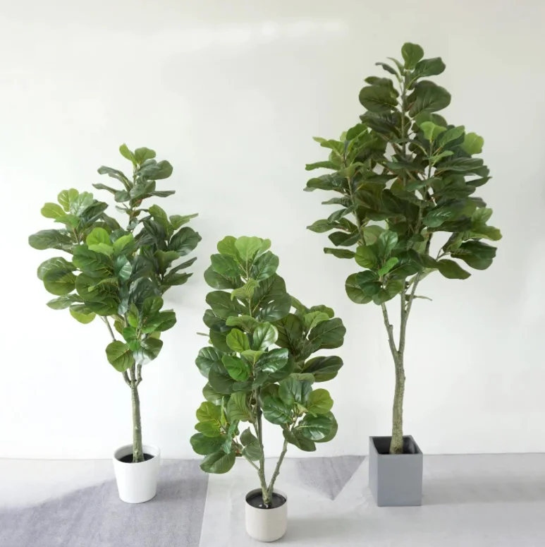 Factory Wholesale Tree Artificial Plant Artificial Fiddle Leaf Tree For Wedding Decoration