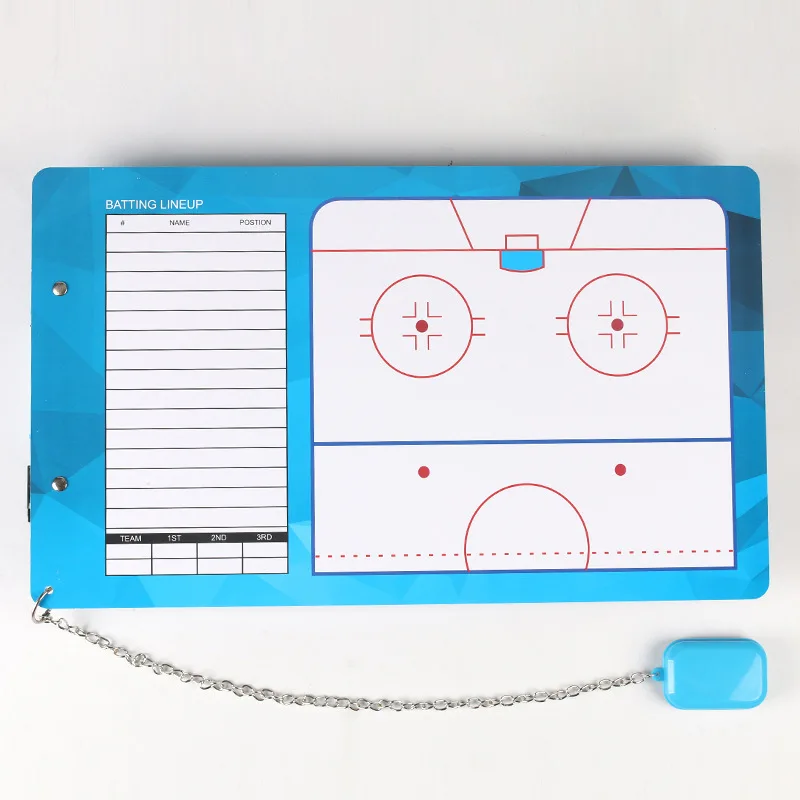 High-quality Tactical Analysis Pocket Hockey Coach Board Magnetic Indoor Field Coaching Hockey Board