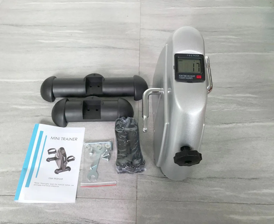 
Gym fitness equipments workout under desk treadmill mini elliptical trainer stepper machine for home and office 