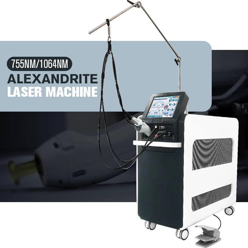 factory price salon used laser alex nd yag gentle permanent equipment 1064nm 755nm alexandrite laser hair removal