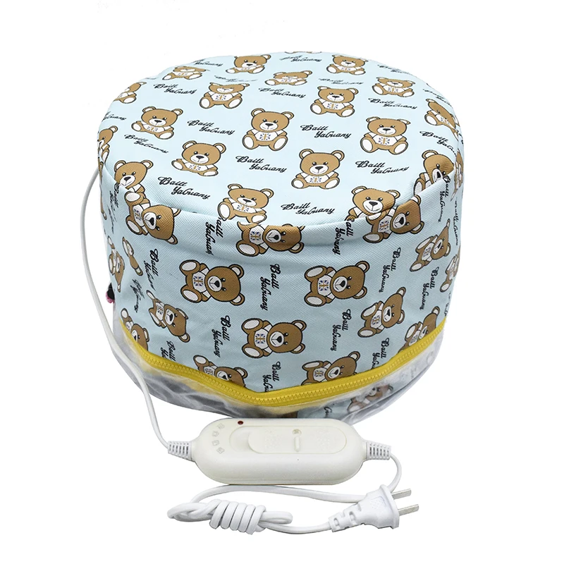 Barber Steamer SPA Nourishing Hair Care chapeau Waterproof Anti-electricity Control Heating hat