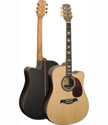 High grade acoustic guitar music instrument HW-12RC/NM