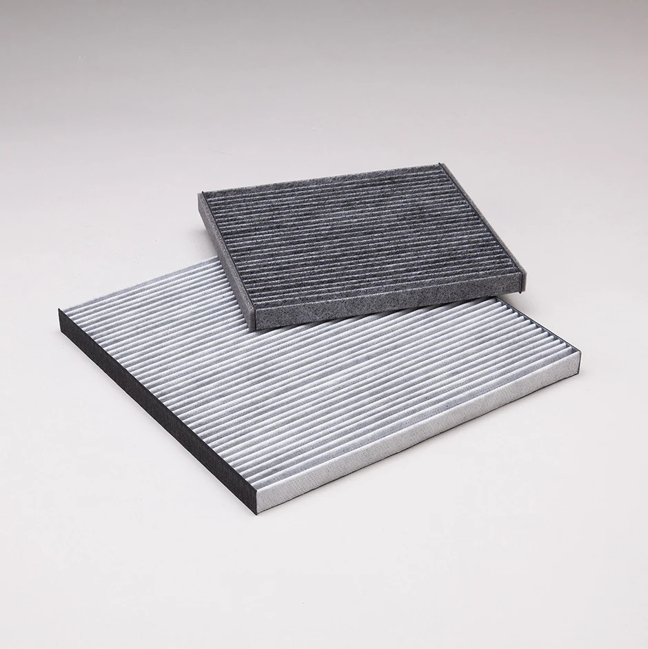 
Pleated carbon car air filter cleaning fabric for room conditioner 