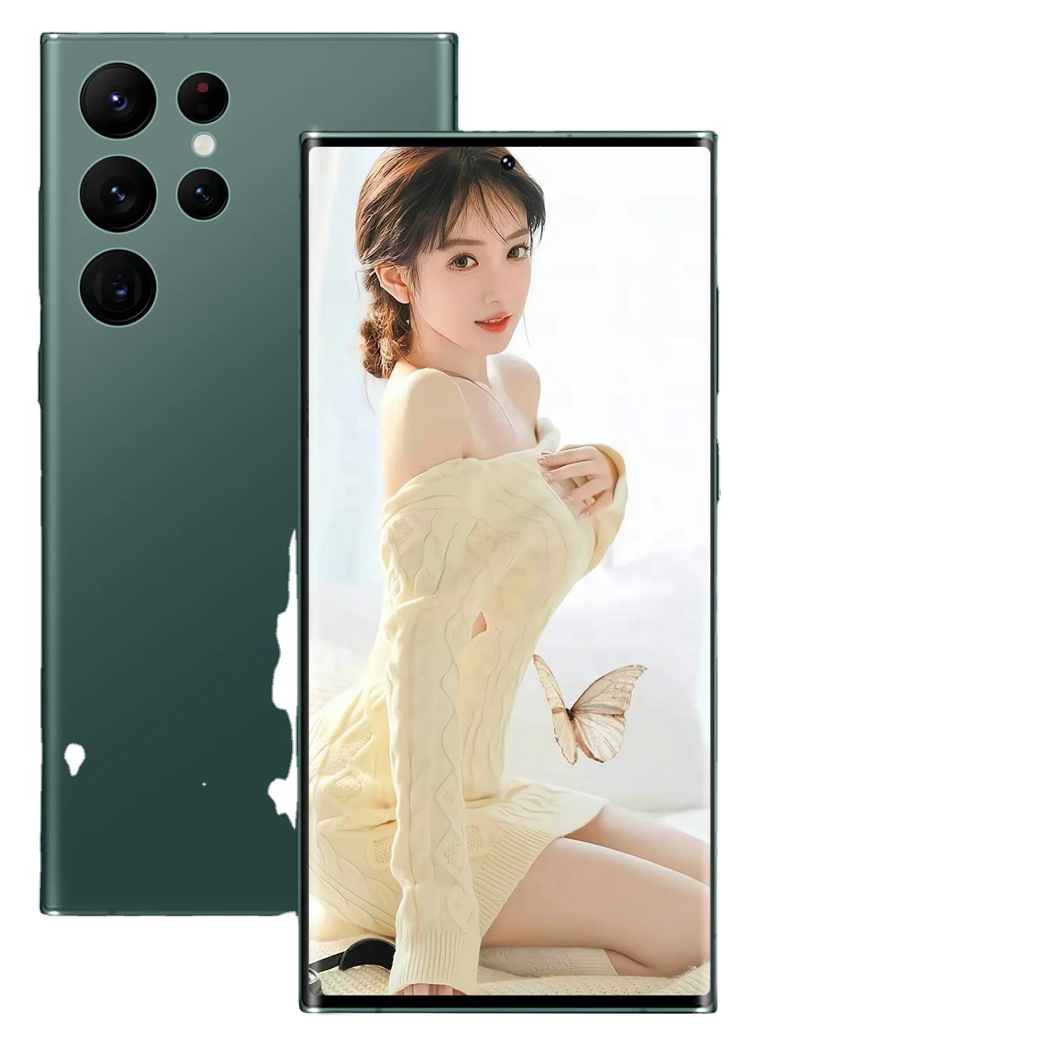Смартфон S23 Ultra 5G 16 ГБ 512 Snapdragon 8 10 ядер со стилусом 7 2 Дюйма Android 12