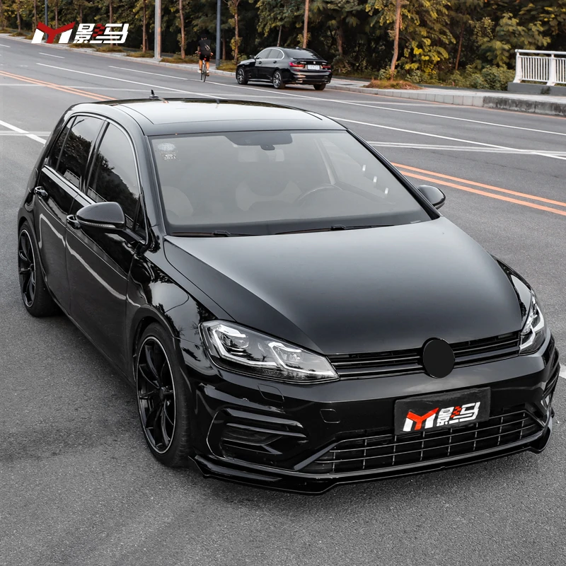 Front Spoiler for Golf7/7.5 VW MK7 Front Lip MAX Style 2013-2019 Sport GOLF Plastic Golf 7 Vw Golf 6 R Front Bumper Volkswagen