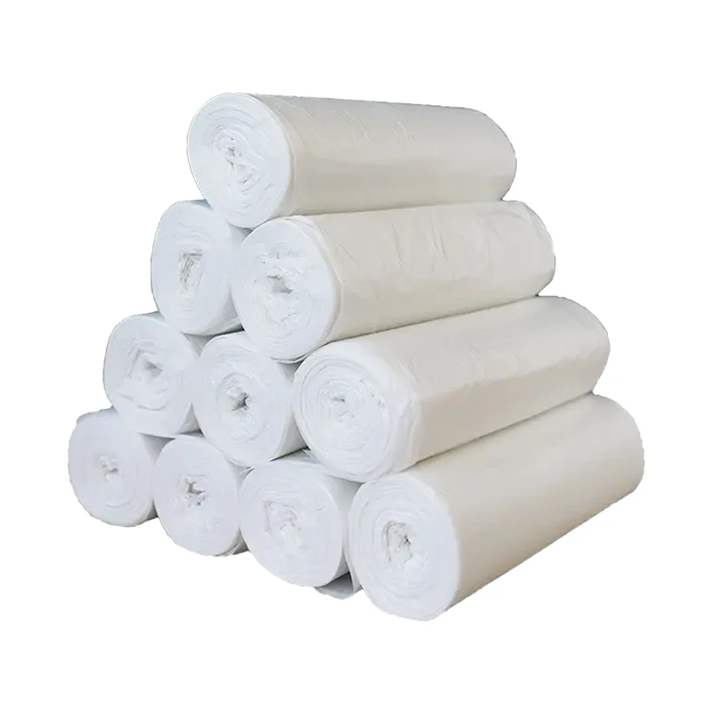 Factory Supply 50x60 Thickened Biodegradable Classification Garbage Bag Flat Mouth Trash Bag