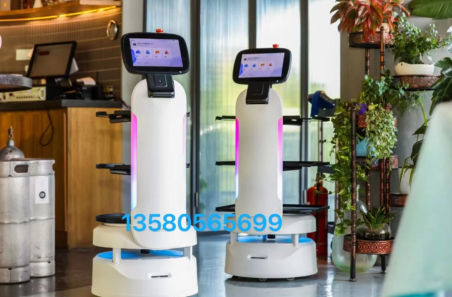 Factory Best Dining Waiter Intelligent Robot For Smart Vending Machine Delivery
