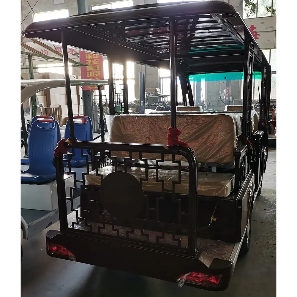 Beemotor OEM 10 Seater  Leisure Electric Sightseeing Bus Car For Wholesales