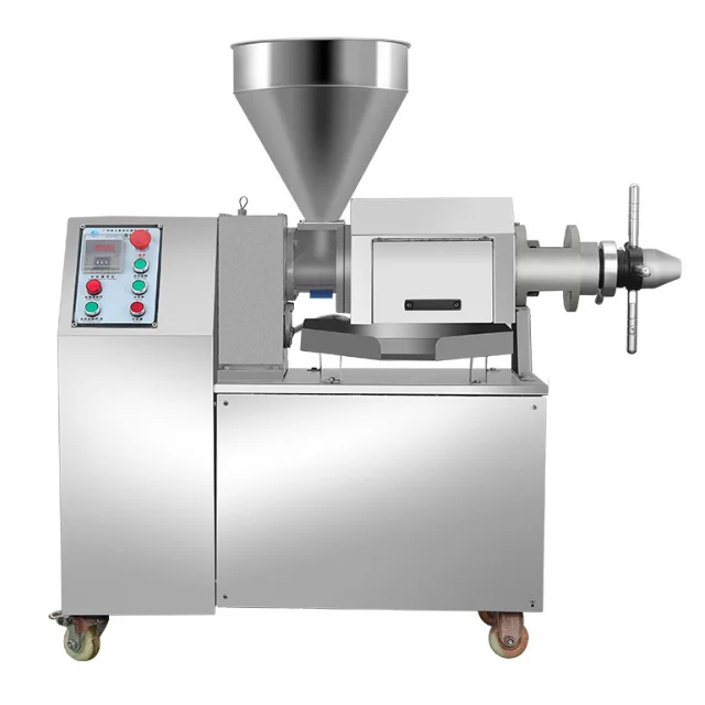 Электрическая автоматическая машина для прессования семян подсолнечника Baobab, холодный пресс для малого бизнеса