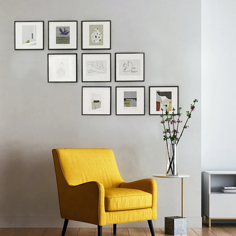 Custom Home Light Picture Frame Plastic Photo Frame DIY Creative For Collage Wall Decoration Frames Photo Albums Accessories