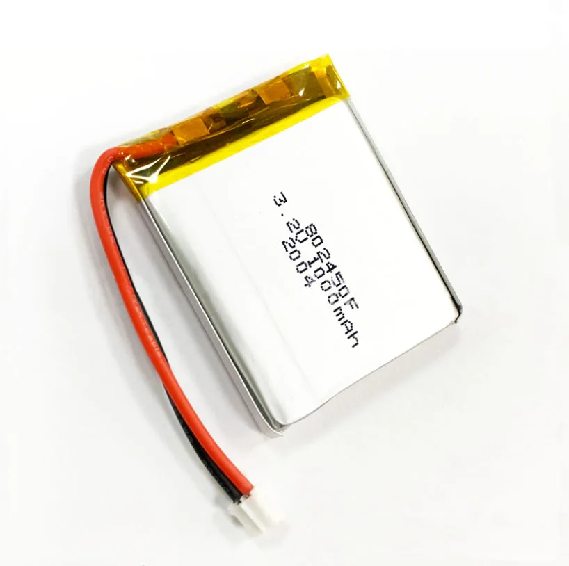 Индивидуальная 3,7 v 804250 1000mah литий-полимерная аккумуляторная батарея для цифровых продуктов