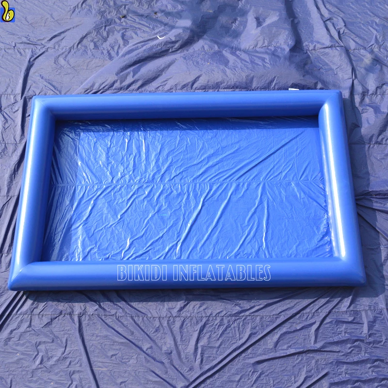 Water park inflatable rectangular pools for inflatable games D2007-1