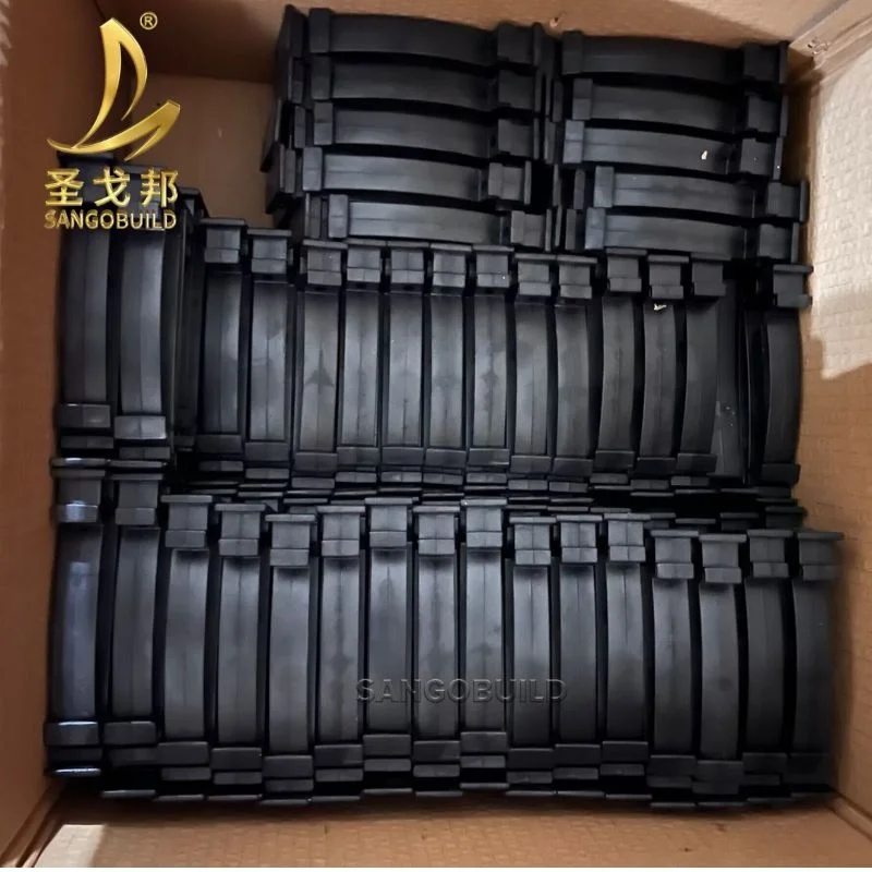 Ecuador Dominican Republic White and Black 5.2 inch 7 inch PVC Rain Gutters And Down Pipes Downspouts Roof Water Drainage System