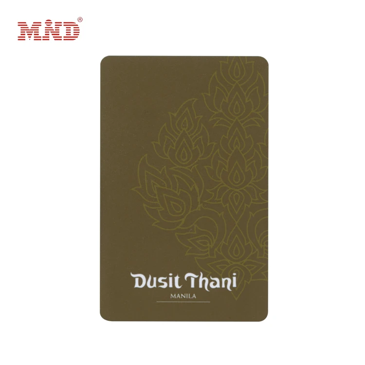 Free design T5577 125khz rfid hotel key card plastic hotel room key card