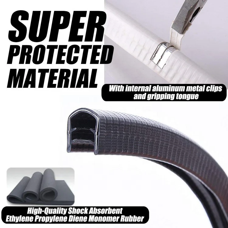 2 PCS 30MM  Durable Rubber Skateboard Accessories Deck Guards Protector Longboard Deck Edge Protection