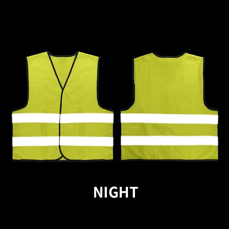 Class 2 Security Vest with Customized Design Reflective Vest EN 20471 Certified Safety Vest