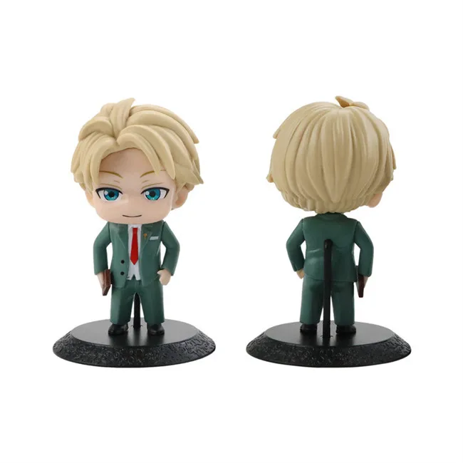6pcs/set PVC Anime spy X Family Twilight Yor Anya Forger SPY FAMILY Action Figure for Decoration