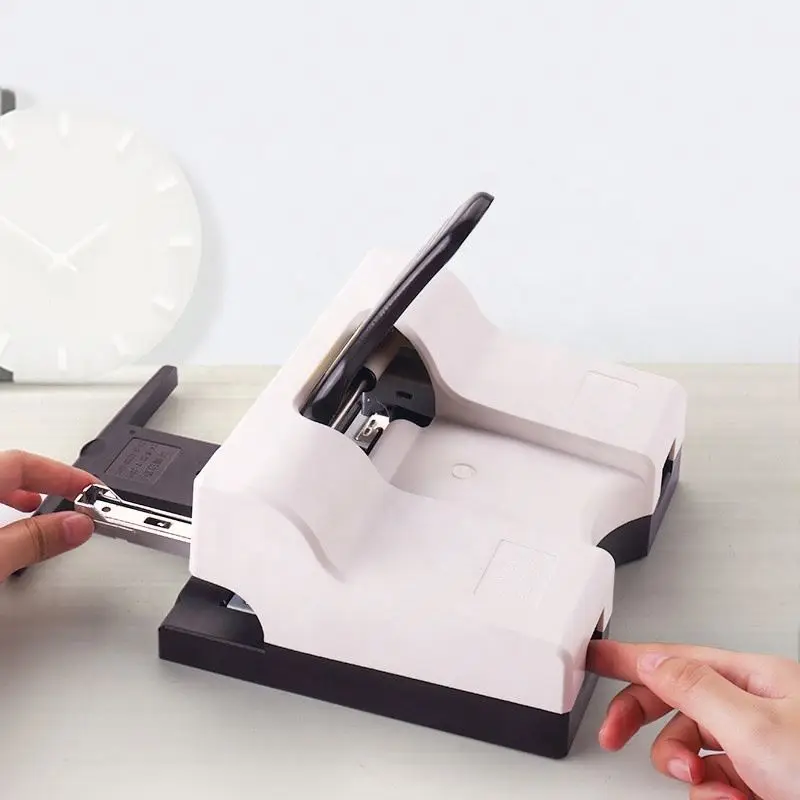 Economic Factory Manufacturing Heavy Duty Manual Stapler Office Two-Head Paper Stapler Machine