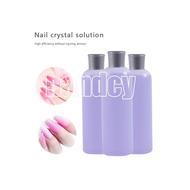 Slip Solution For Poly Nail Acrylic Builder Extended Crystal Soak Off UV Gel Varnish Manicure