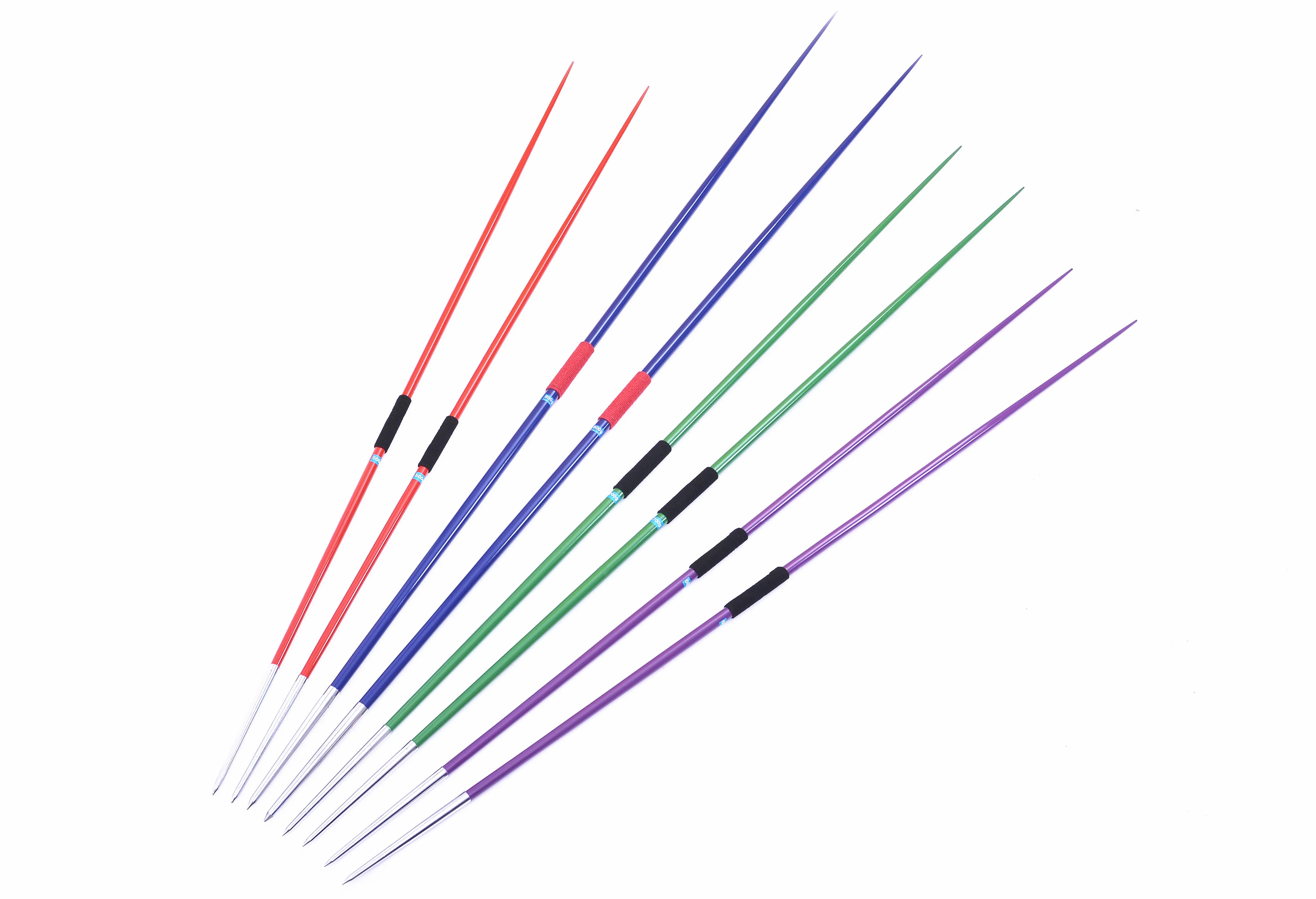 Sports Goods Iaaf Aluminium Certification Certified Javelin Standard Color Painted Surface 500gram 600g 700g 800g Javelin