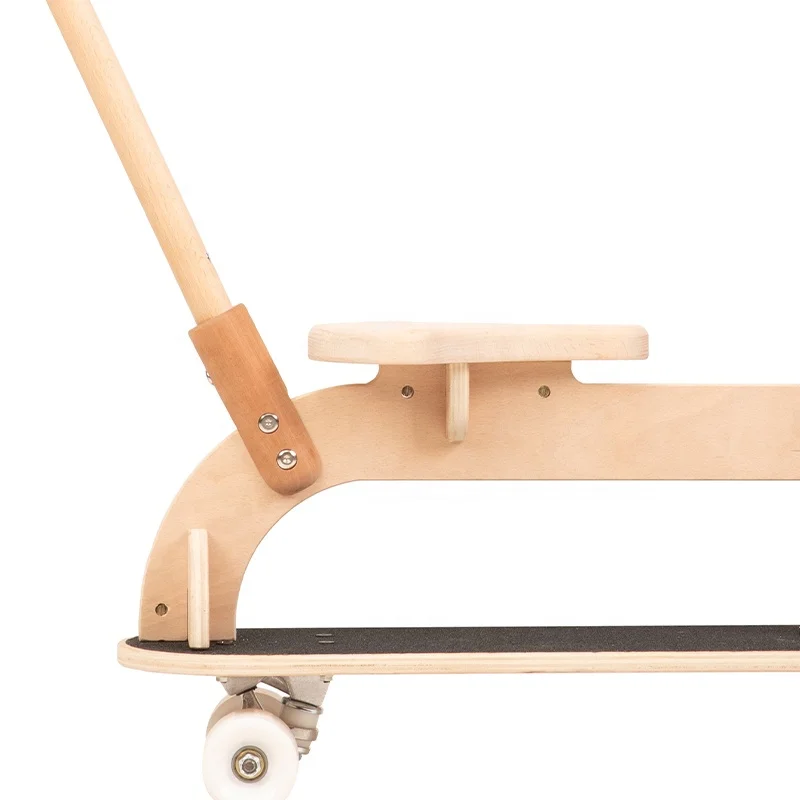 Hot Sale & High Quality Wooden Balance Baby Exercise Toys  6 in 1 Kid Rider on Car, Skate Board, Scooter