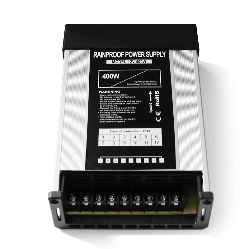 220v 12v transformer 12 volt 6 amp ac/dc power supply slim 5v 40a 200w rainproof smps 60w 120w 150w 300w for cctv camera