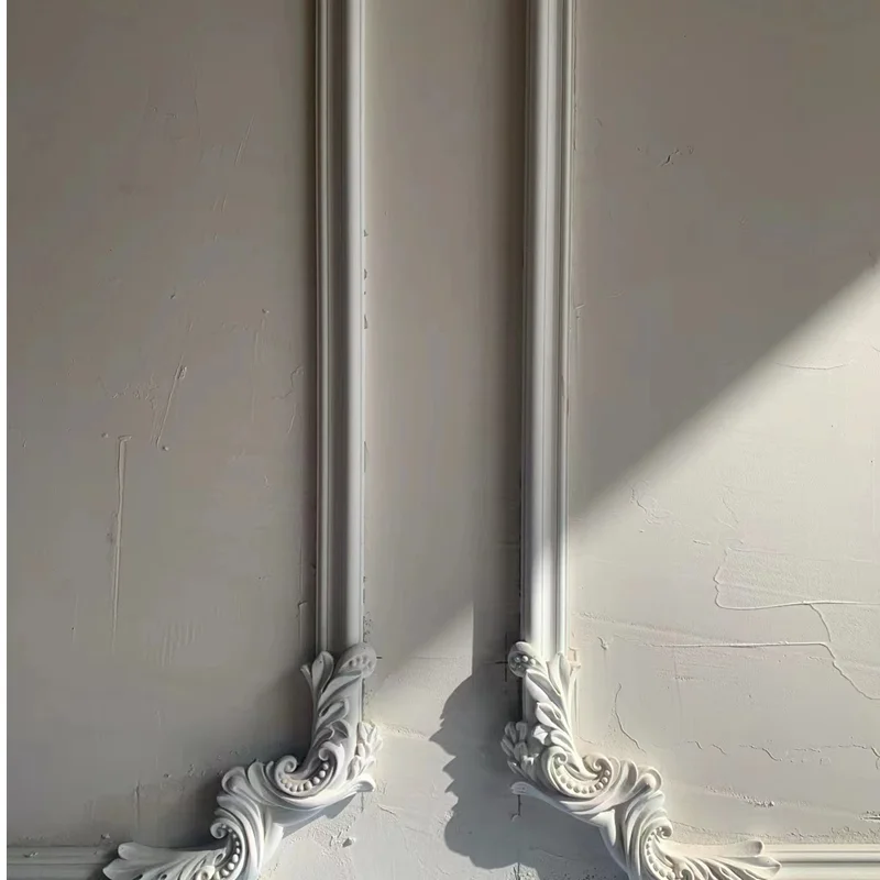 Contemporary European Style 3D Ceiling Molding Cornice Waterproof Polyurethane Design Eco-Friendly for Interior Decoration